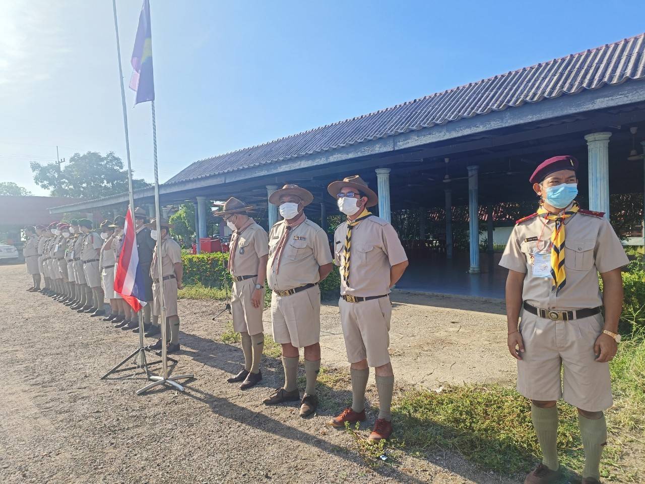 กองลูกเสือโรงเรียนสมุทรสาครวุฒิชัย เข้าร่วมงานชุมนุมลูกเสือจิตอาสาพระราชทาน ครั้งที่ 2